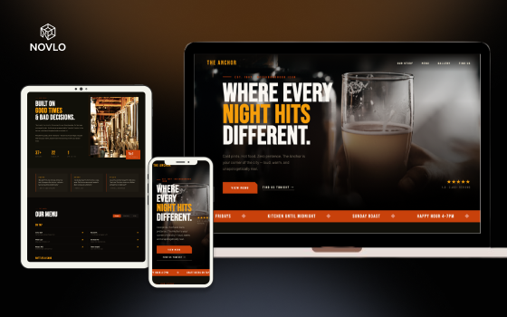Builder and service business website demo