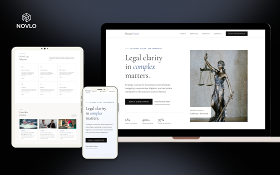Builder and service business website demo